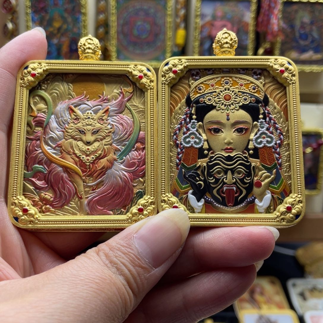 吊坠?****式唐卡一步到位一是为了