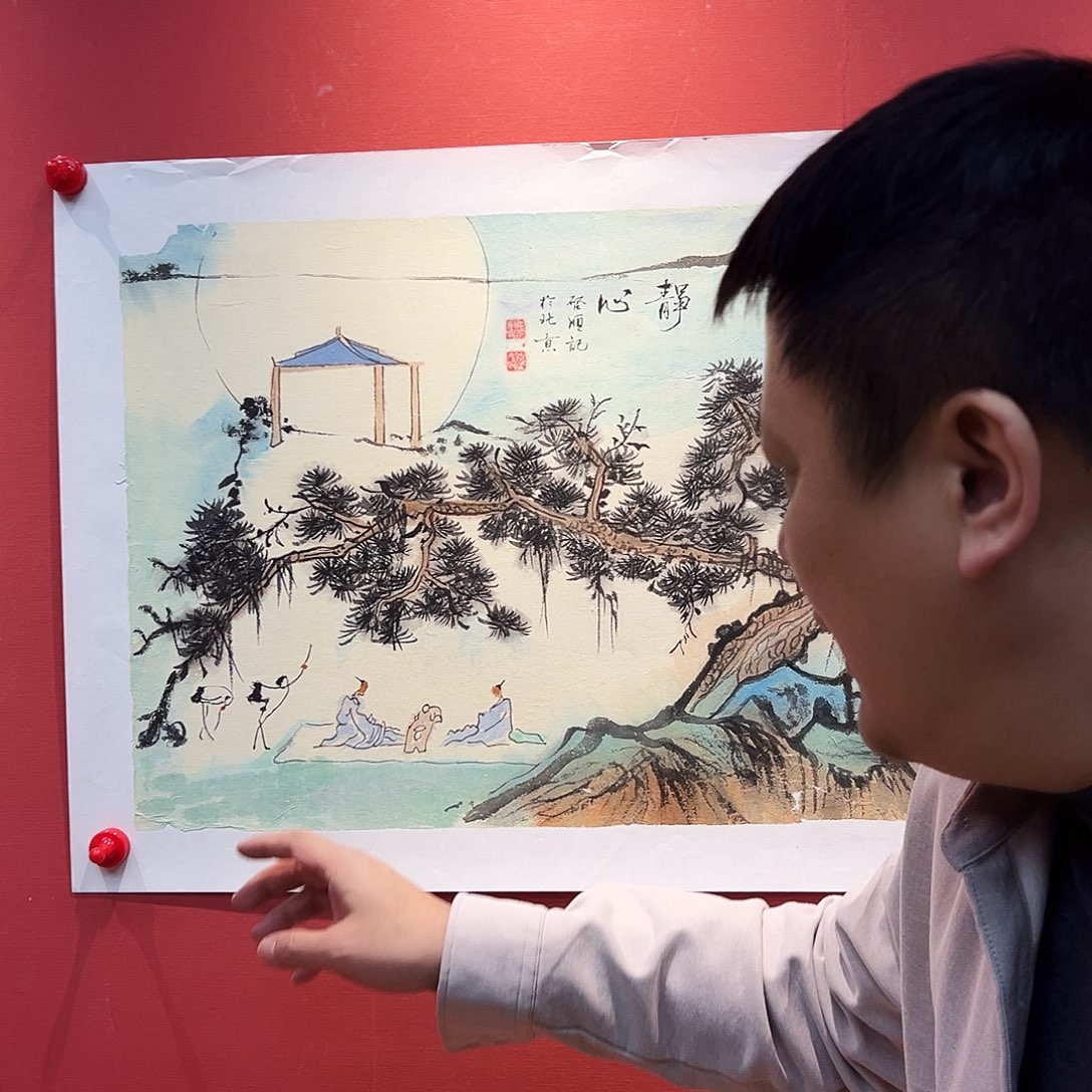 国画启-顺国画作品