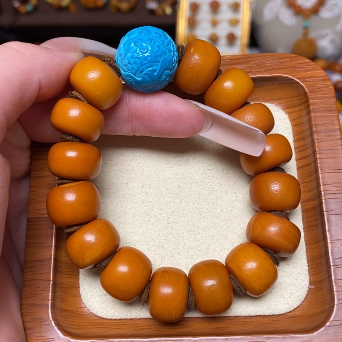 【闪购商品】手链蜜蜡未镶嵌手串