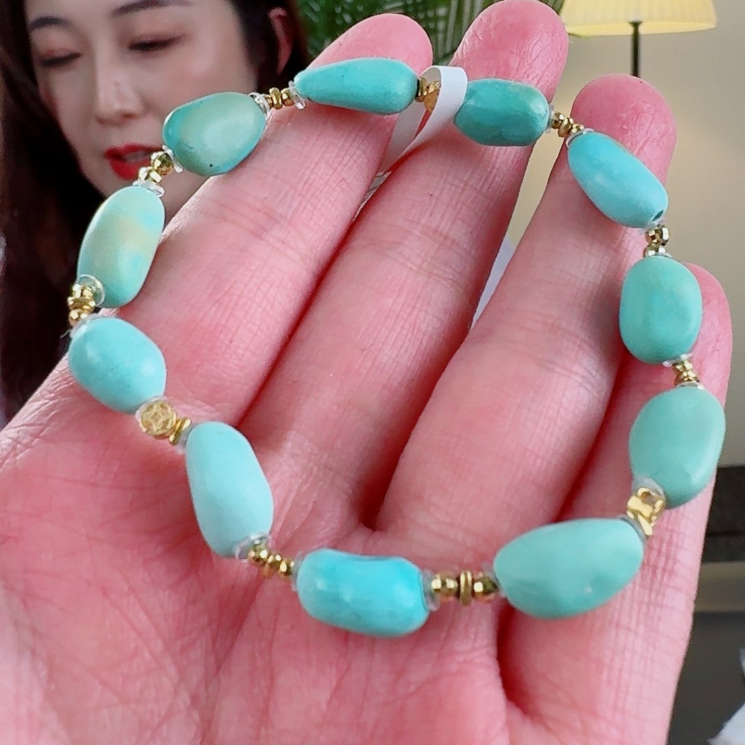 绿松石珠宝奇石未镶嵌