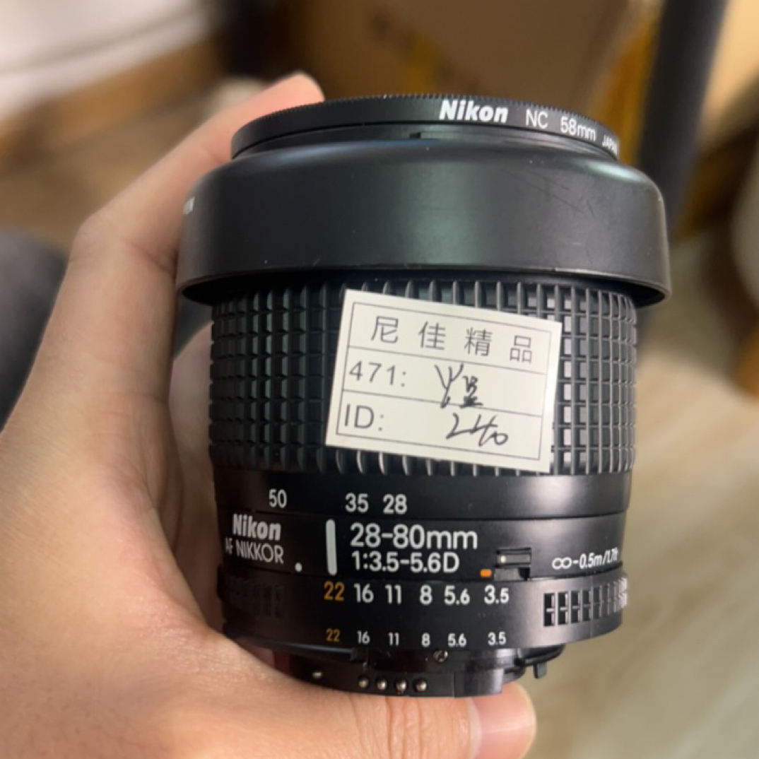 9新 Nikon/尼康 Canon/佳能 - 卡口 二手单反相机/镜头（无配件）