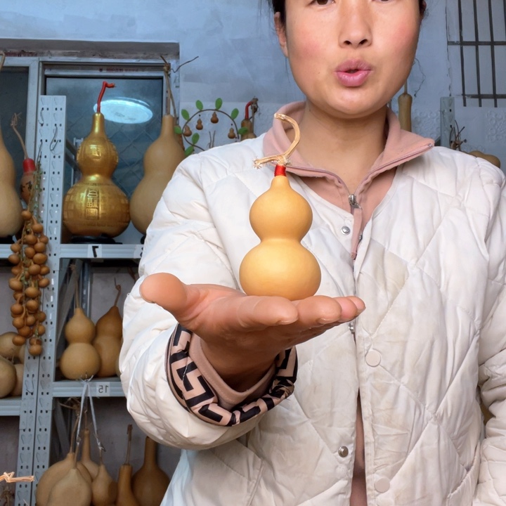 佛***心天然植物葫芦文玩