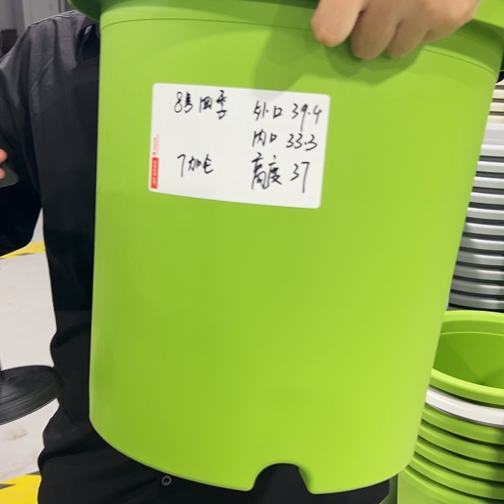 特价8号口39高34果绿色10只无托