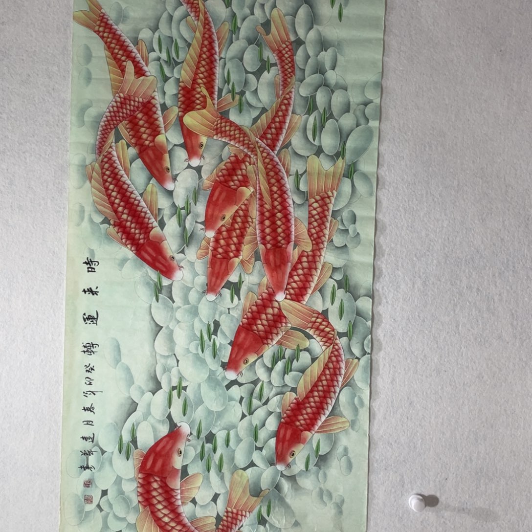 国画工笔花鸟画作品