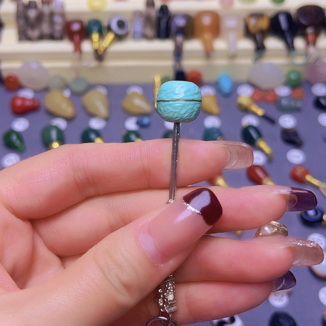 玛瑙/玉髓隔珠卡13未镶嵌