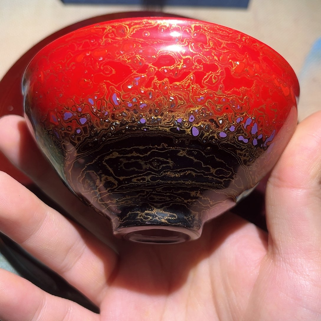 茶盏高端漆艺大漆建盏59