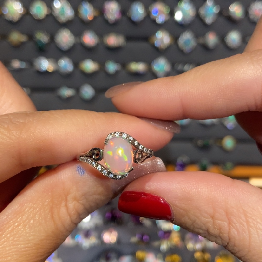 欧泊欧泊戒指未镶嵌