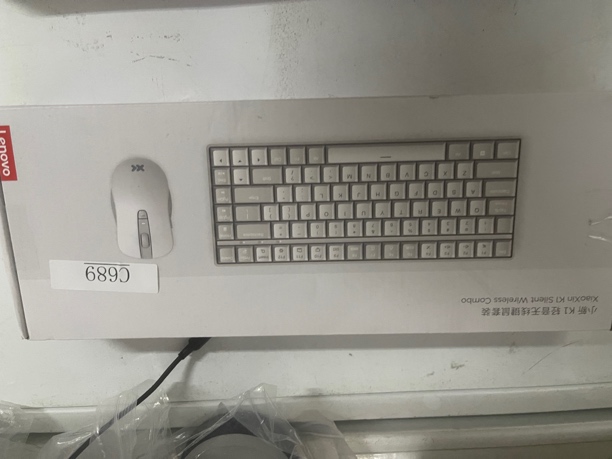 未使用 Lenovo/联想 捡漏k1无线键鼠全新拆封不退C689