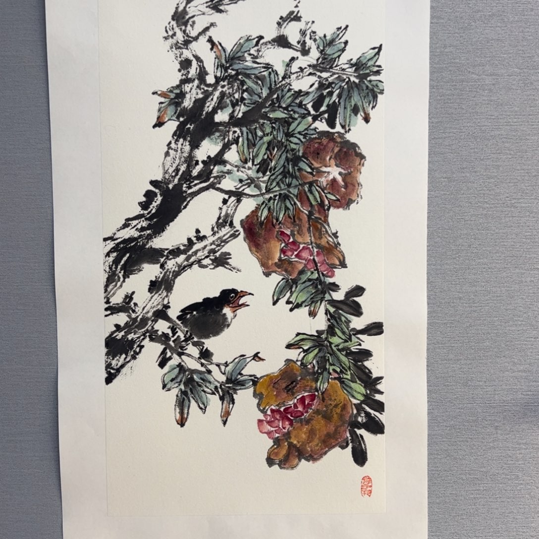 国画亲笔手绘原创作品