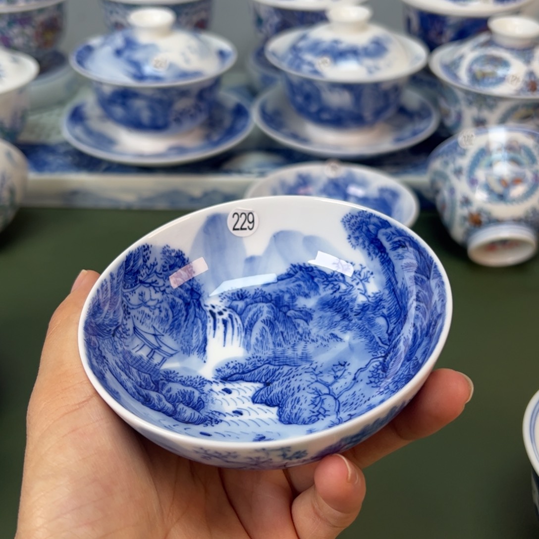 木木景德镇纯手工纯手绘茶具229