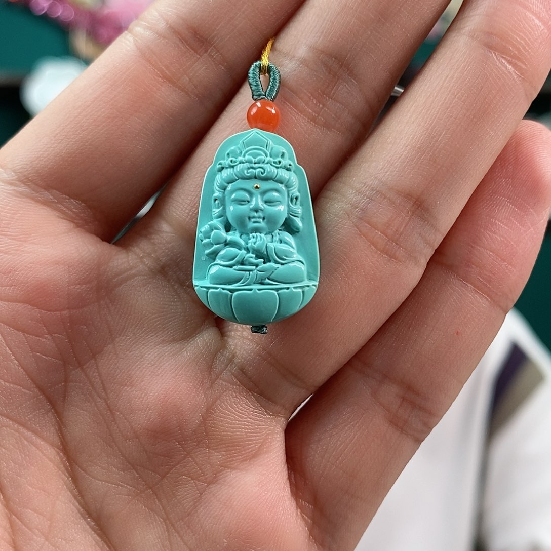 绿松石珠宝奇石未镶嵌