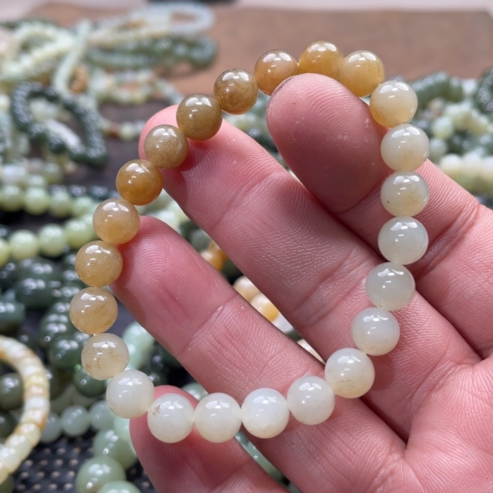 和田玉手链未镶嵌