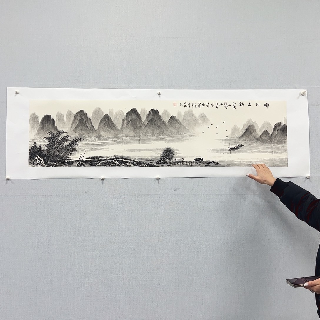 国画国画作品宣纸纯手绘