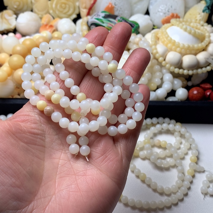 大果紫檀（缅甸花梨）穿****蝶0.6哑光多宝108。31