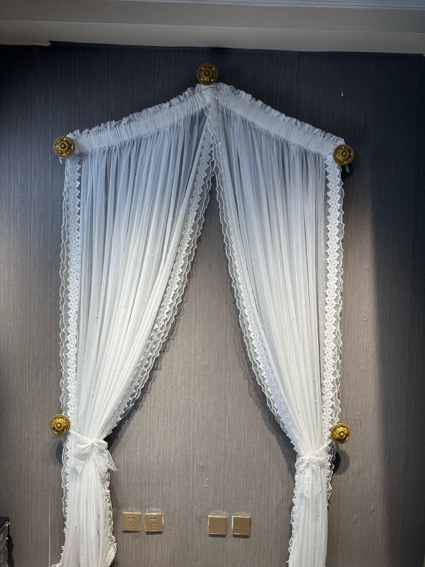 爆款法式风门窗帘卧室akparda