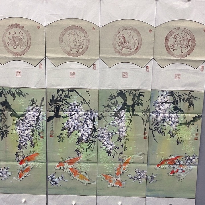 国画纯手绘字画宣纸