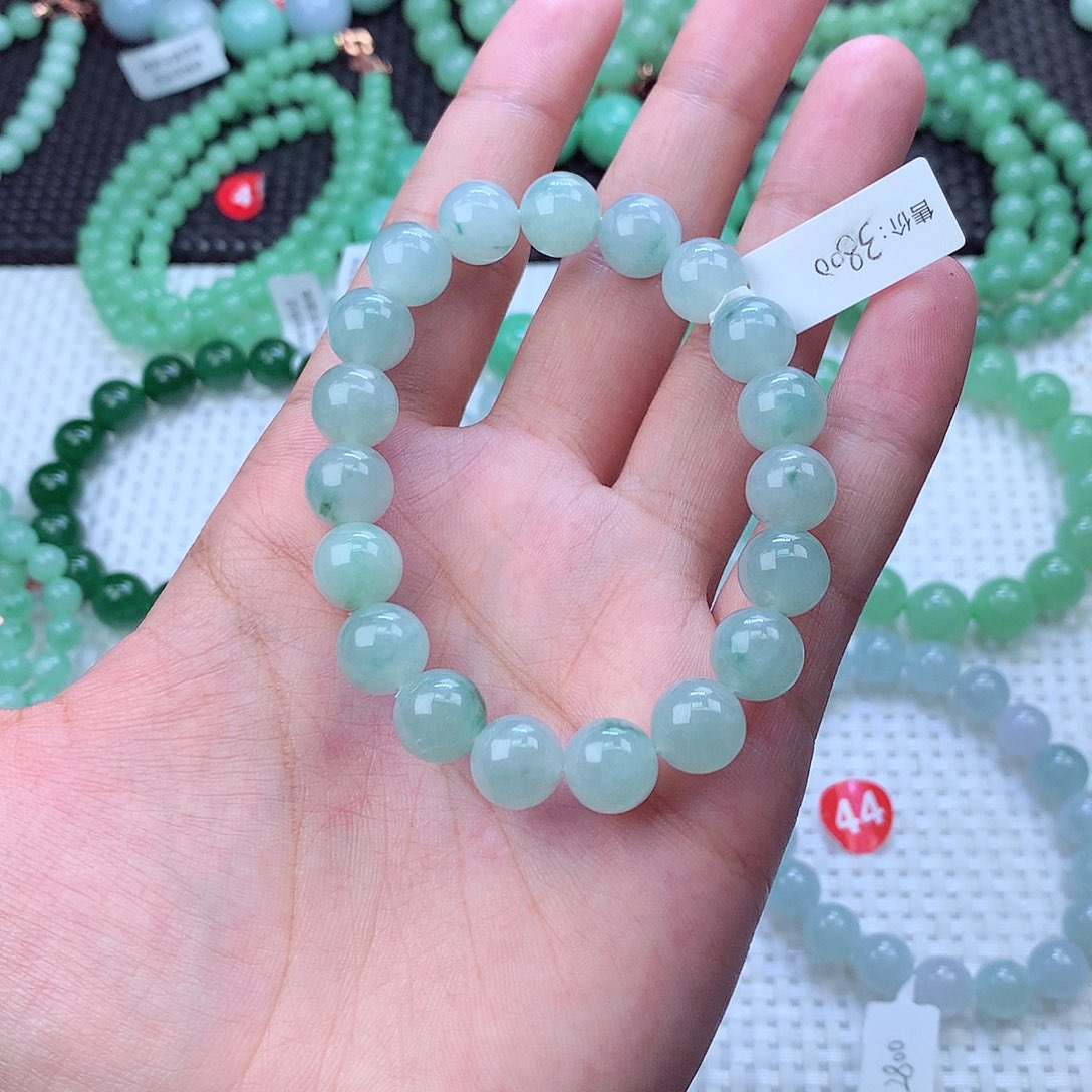 九***宗翡翠未镶嵌毛衣链