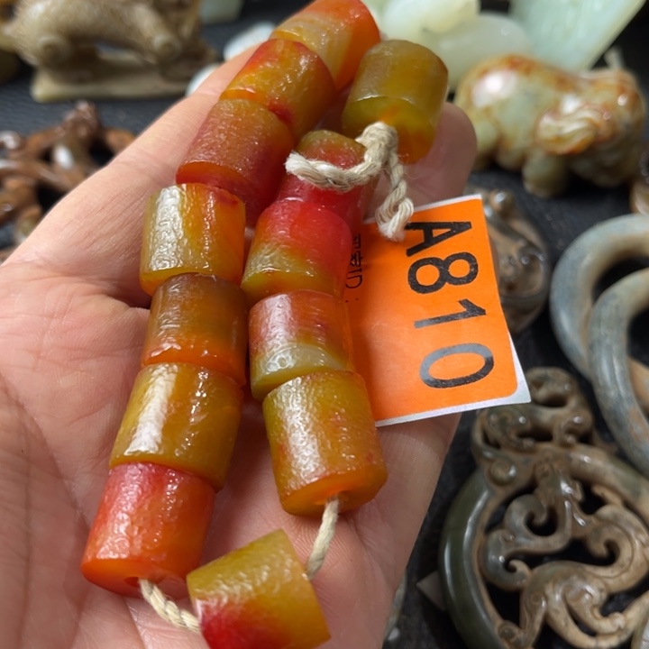 玛瑙/玉髓颈饰合金