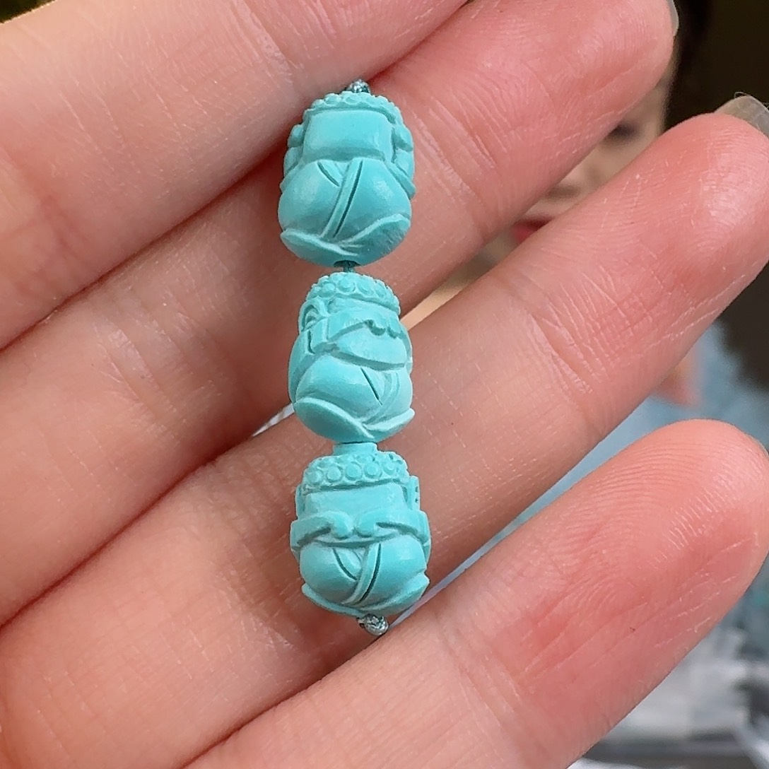 绿松石珠宝奇石未镶嵌