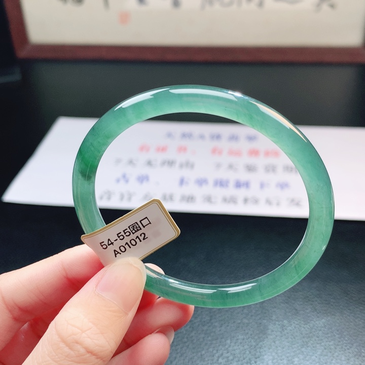 翡翠未镶嵌手镯翡翠手镯109
