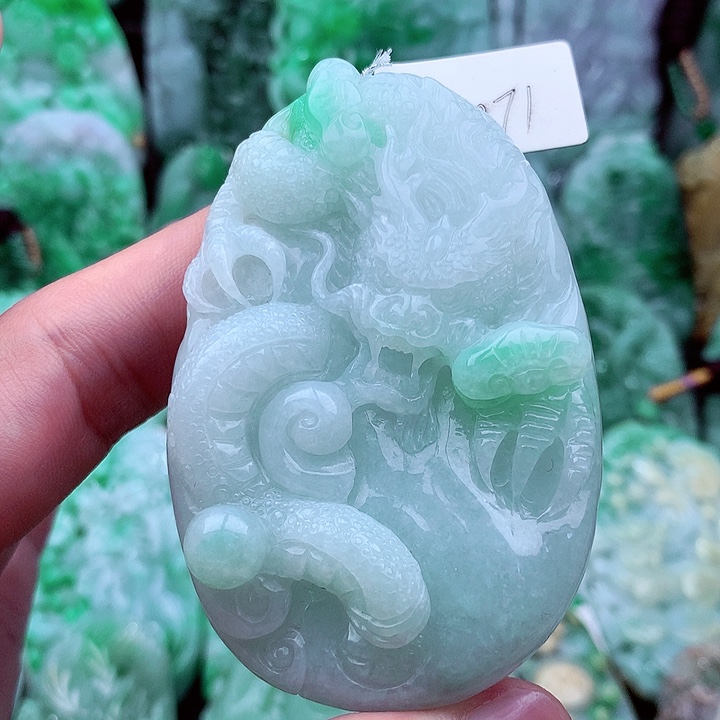 翡翠吊坠(不含链)未镶嵌