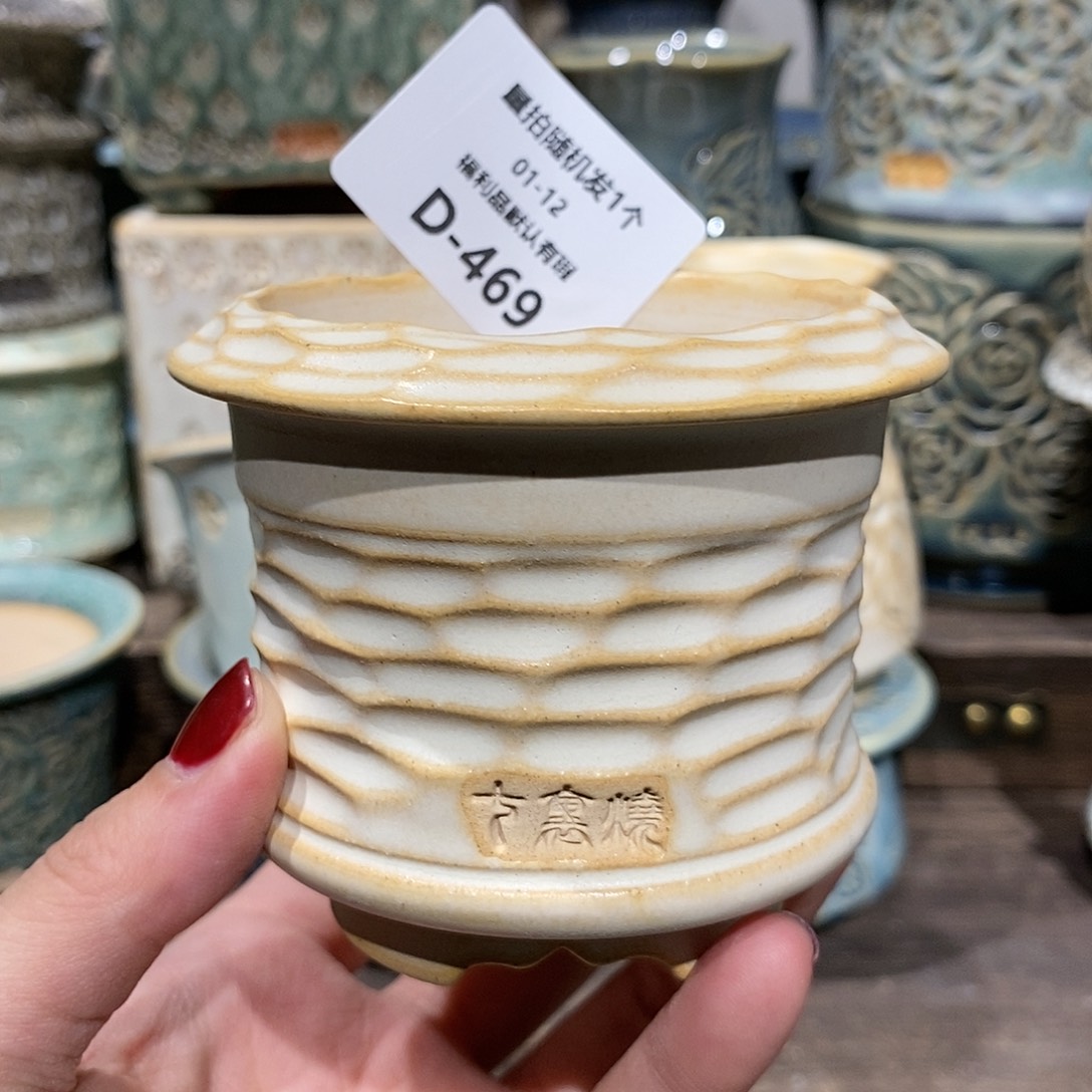 七里烧陶瓷1-12-469口径6