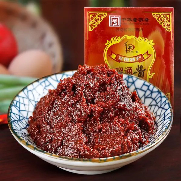 云南特产昭通酱炒肉酱类调料火锅凉拌米粉专用酱