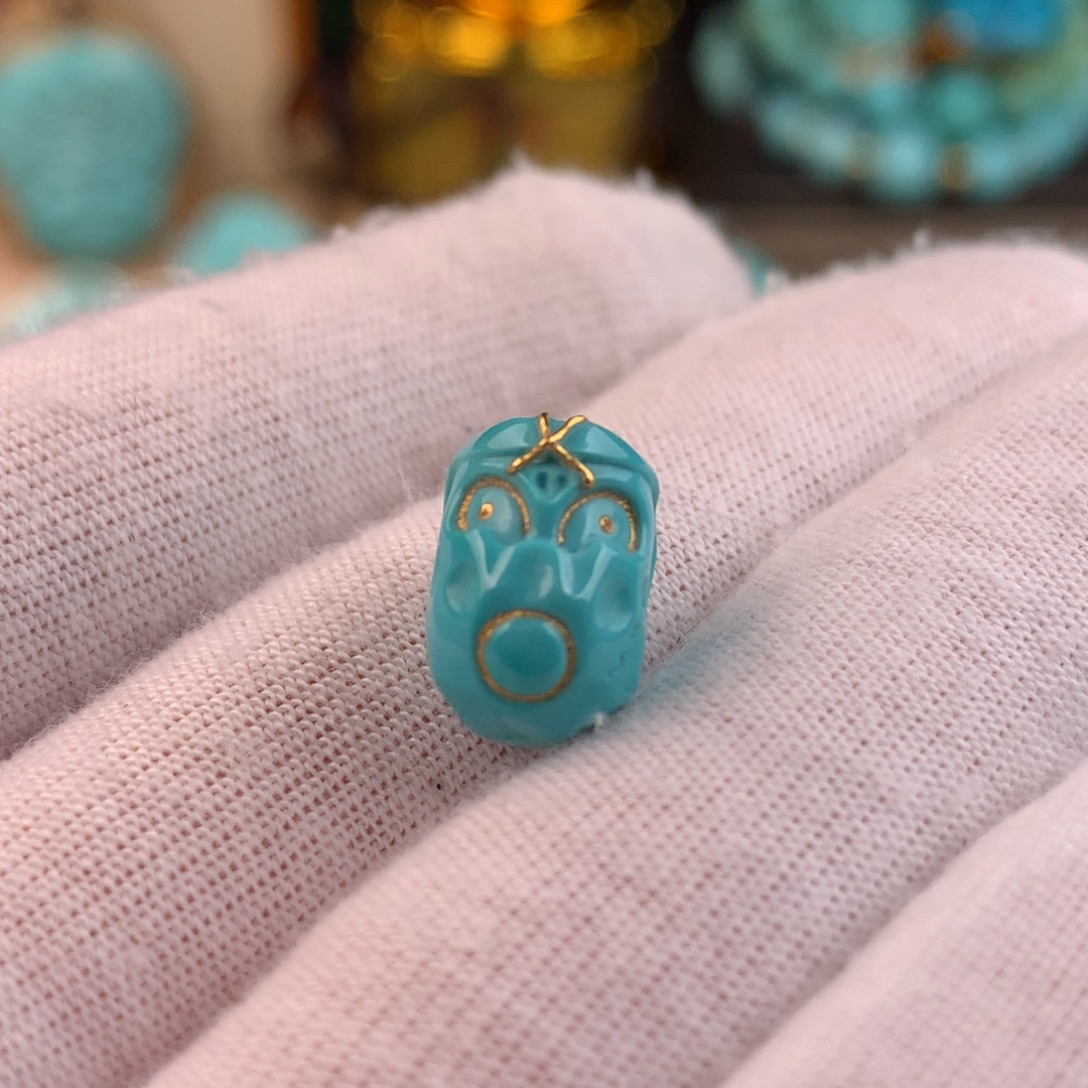 绿松石未镶嵌阿呆