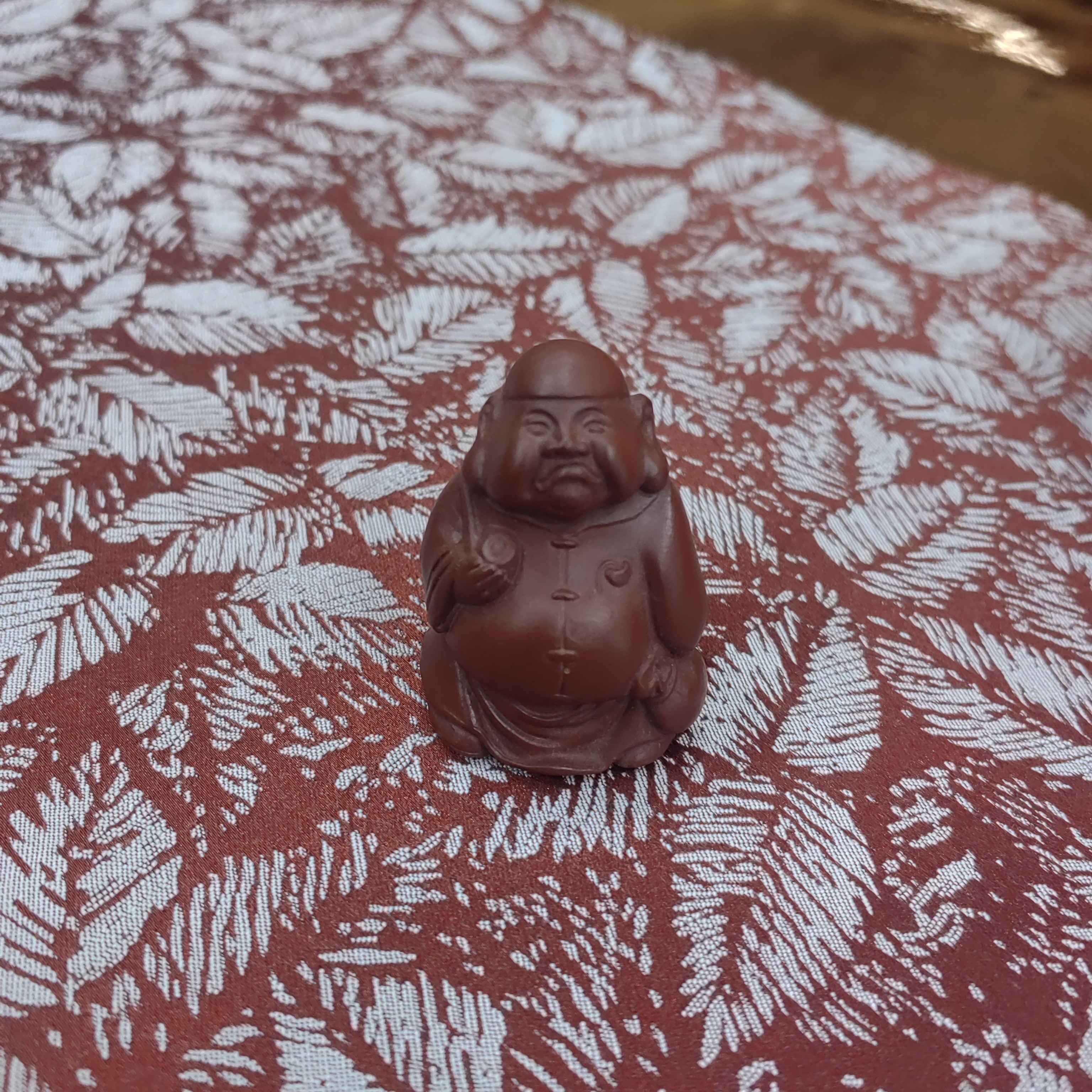 乡宁紫砂 景韵鸿鹄 红泥小茶宠 地主