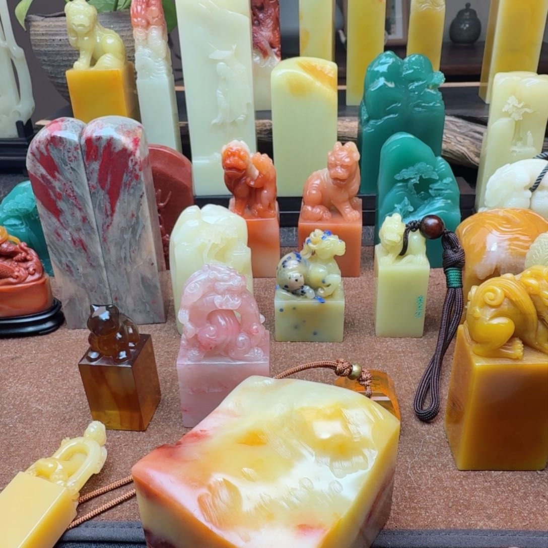 寿山石印石群*1111111111111111