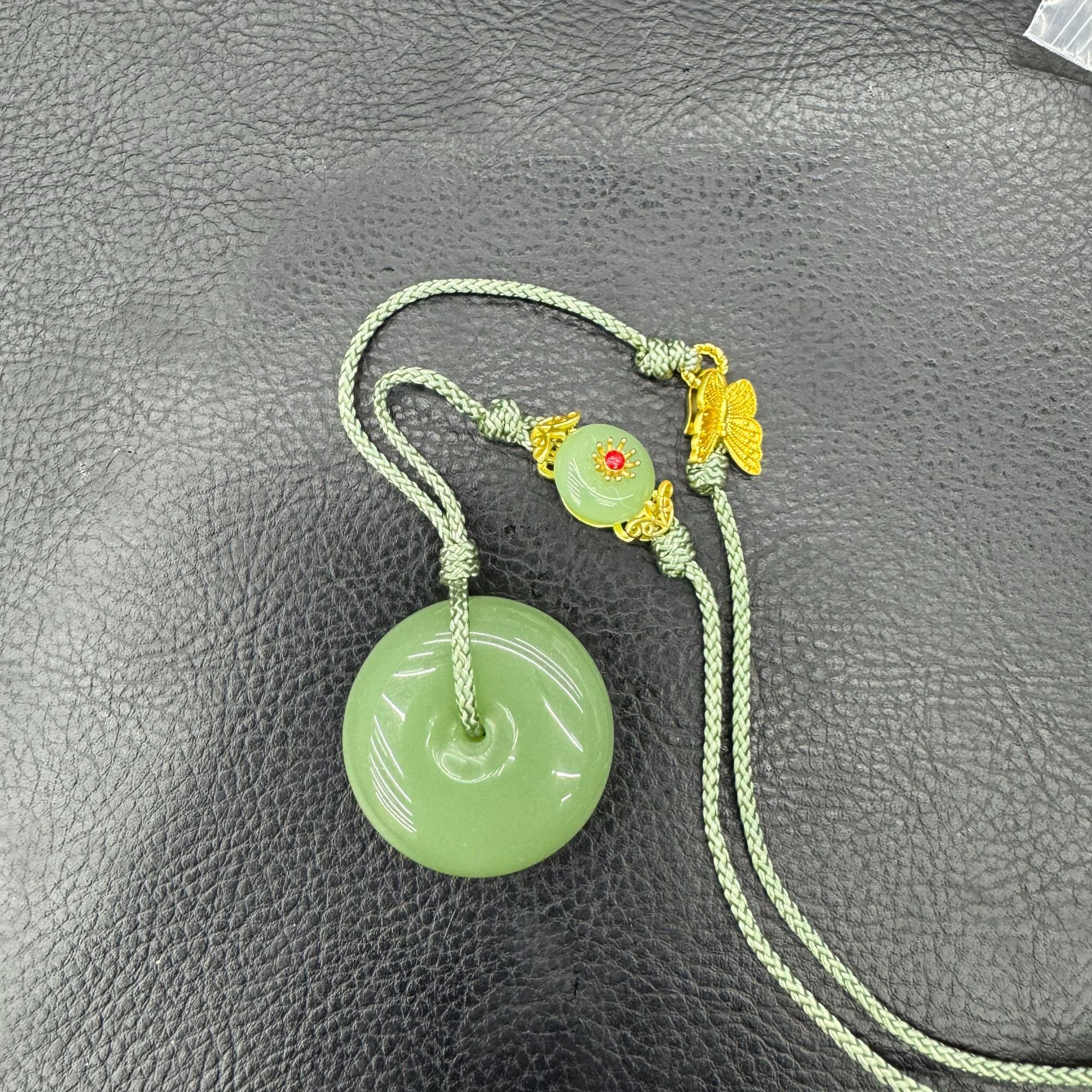 HD4614老料高奢经典款DIY平安扣吊坠