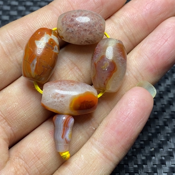 玛瑙/玉髓颈饰未镶嵌灵**蜜