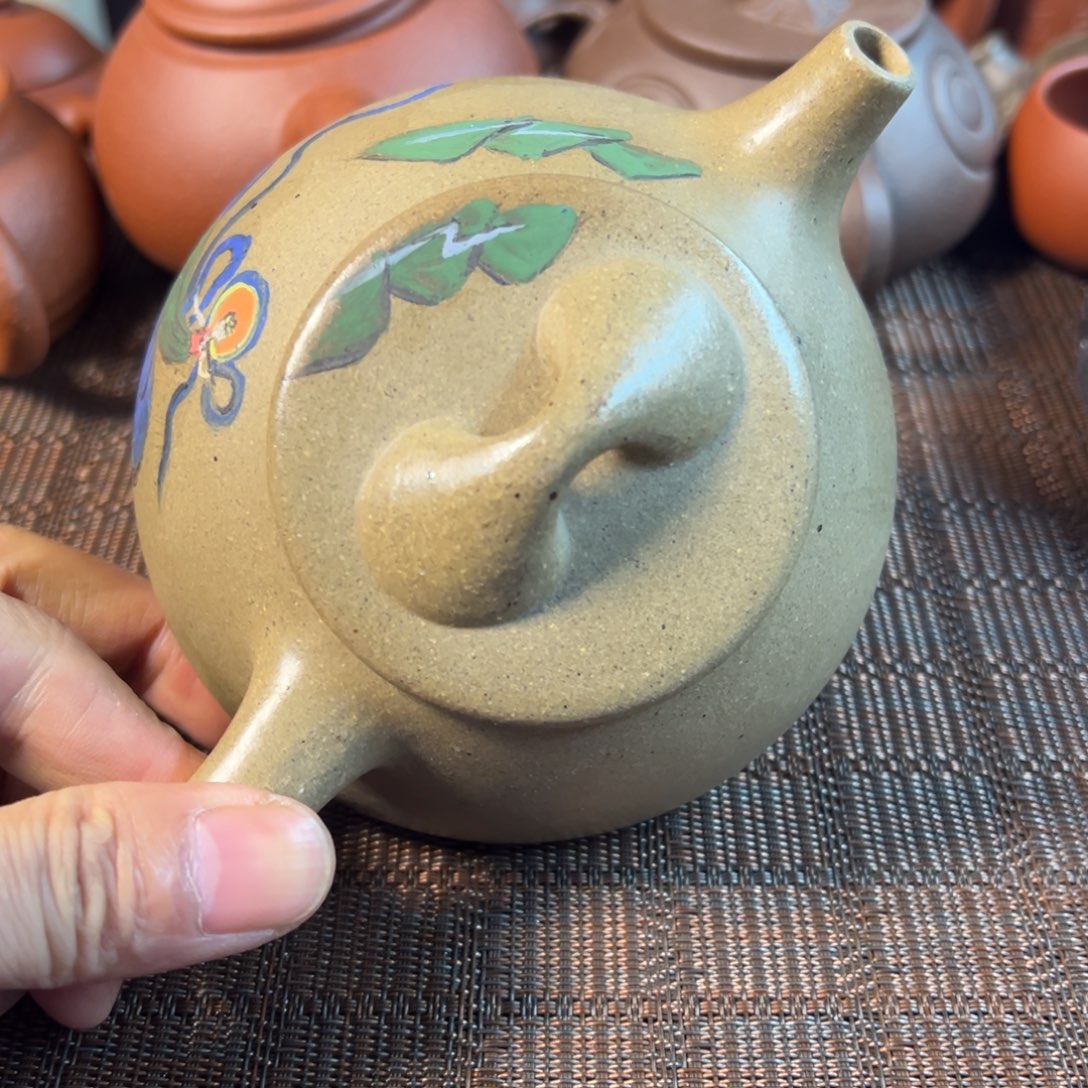 紫砂茶壶宜兴原矿紫砂300毫升容量