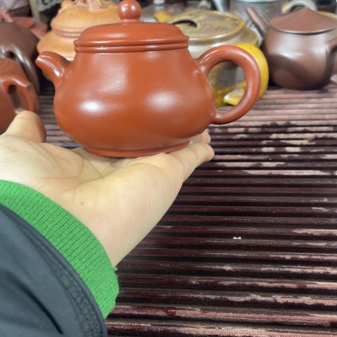 宜兴原矿紫砂壶手工