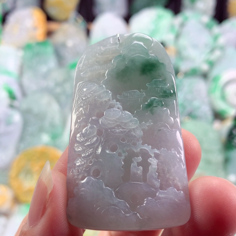 【闪购商品】翡翠吊坠(不含链)未镶嵌