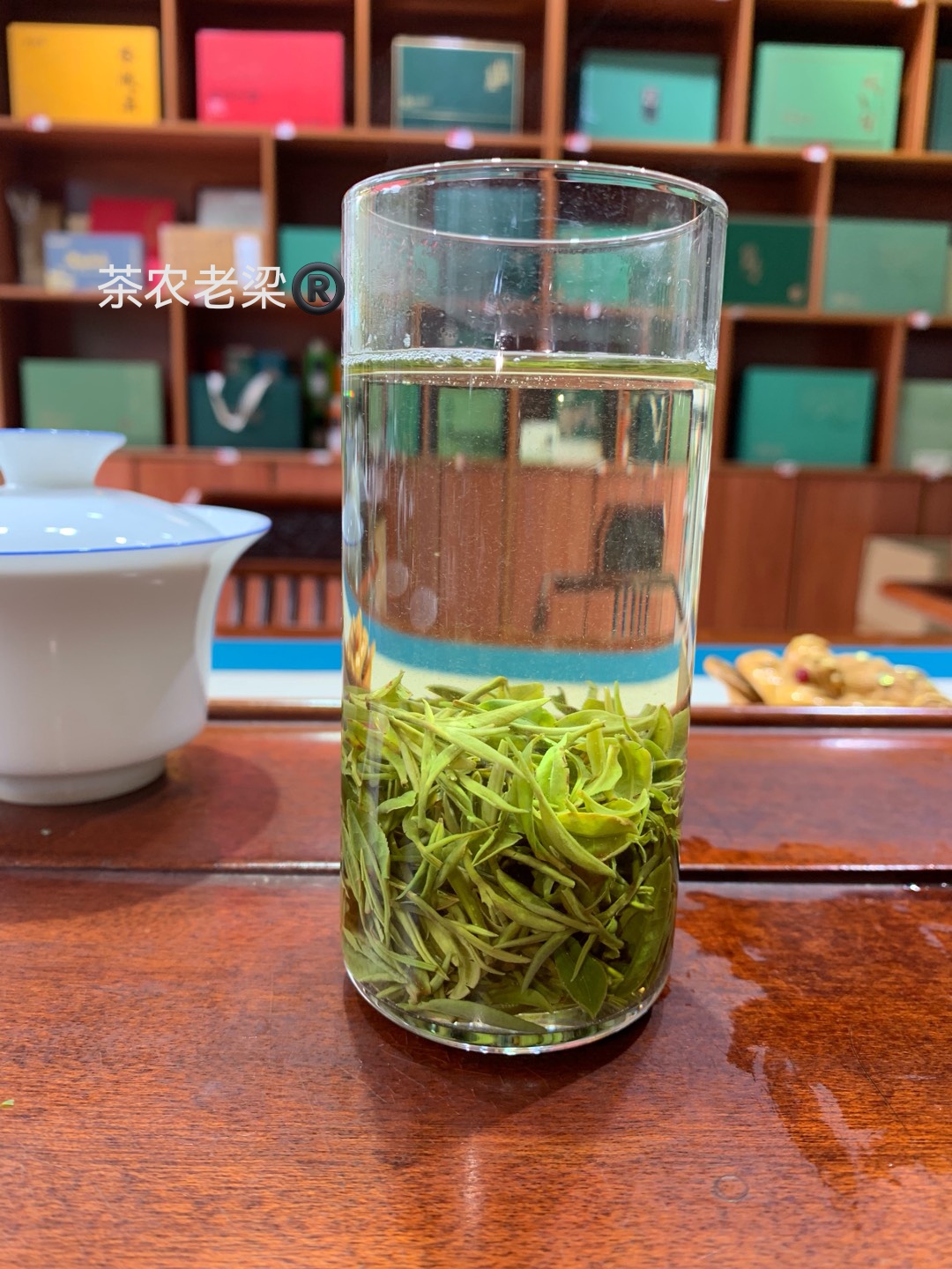 [2025新茶]茶农老梁®信阳毛尖次芽老旱茶茶叶爽口甘甜