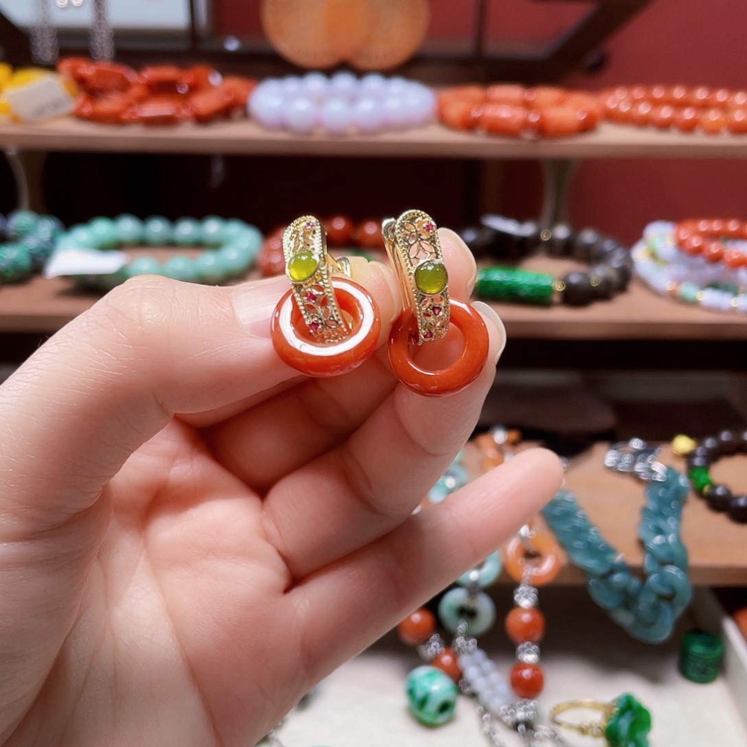 翡翠未镶嵌手链饰品