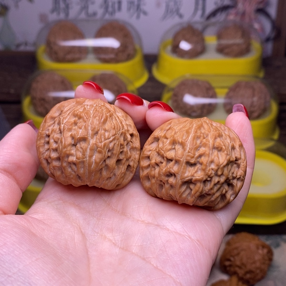 文玩核桃把件天**空全品38.5尺山地磨盘A91