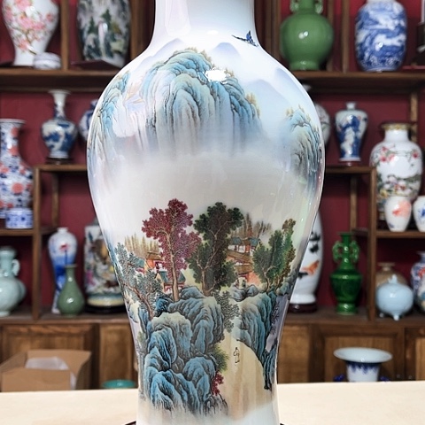 瓶景德镇陶瓷艺术品