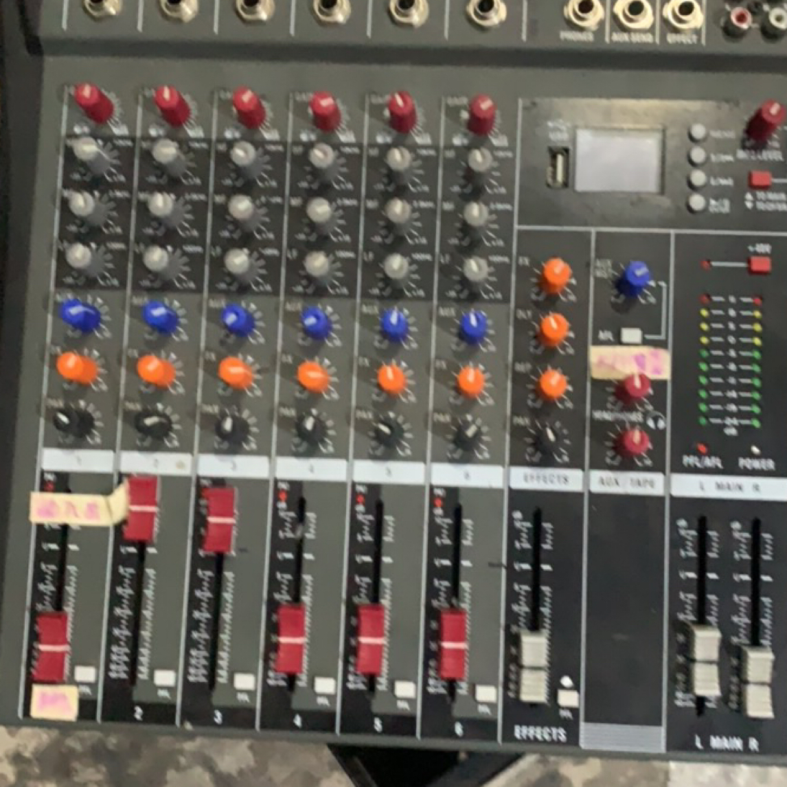 8新  二手调音台功能正常加线材不包邮