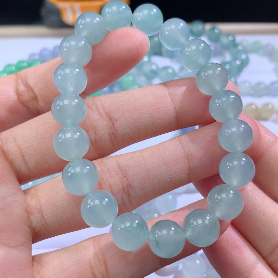 未镶嵌翡翠手链翡翠