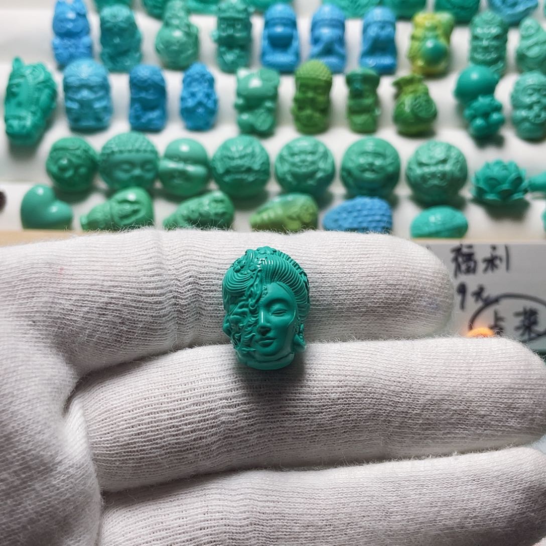 荒**落手工雕刻配珠一念之间