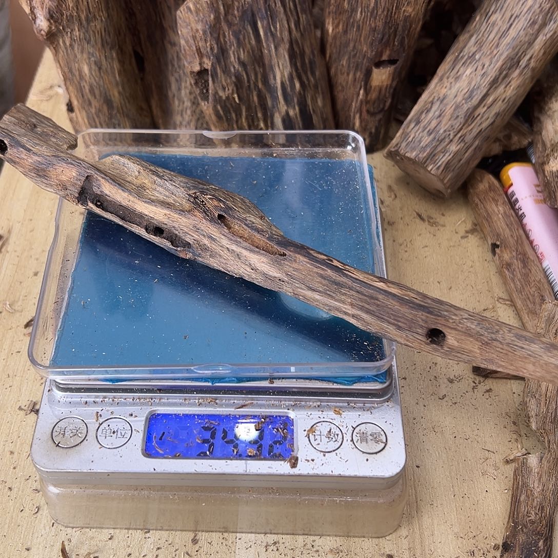 香料绿奇楠虫漏34克千里香