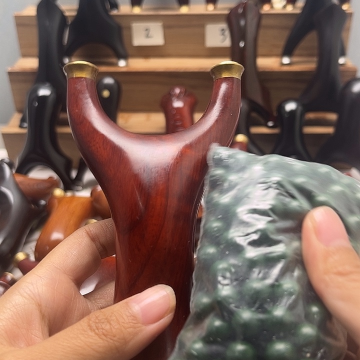 红花梨紫檀不掉毛微瑕加弹珠