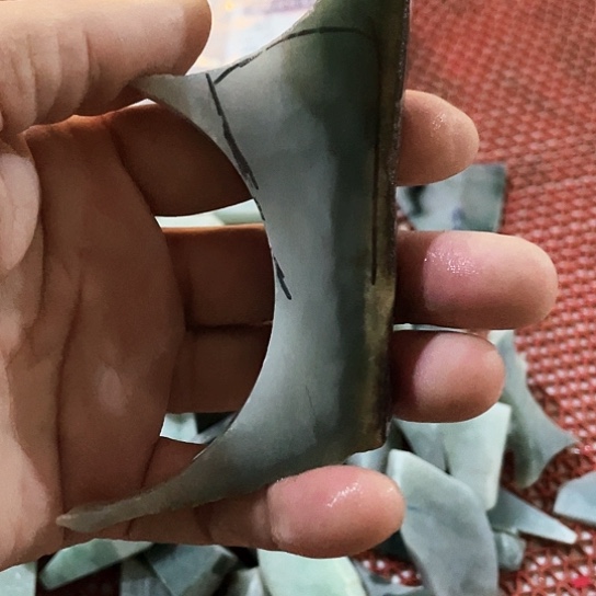 翡翠散珠天然翡翠边角料