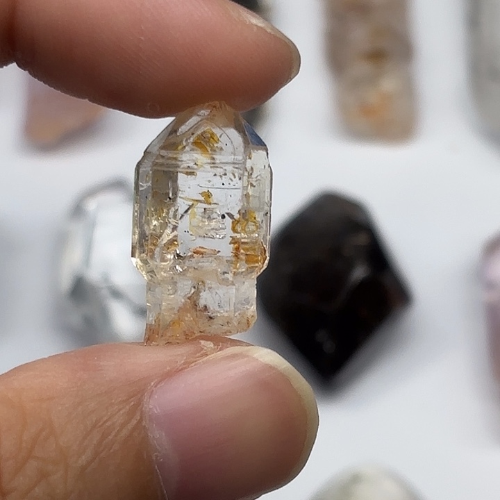 未镶嵌水晶颈饰巴基斯坦油胆闪灵钻23mm+