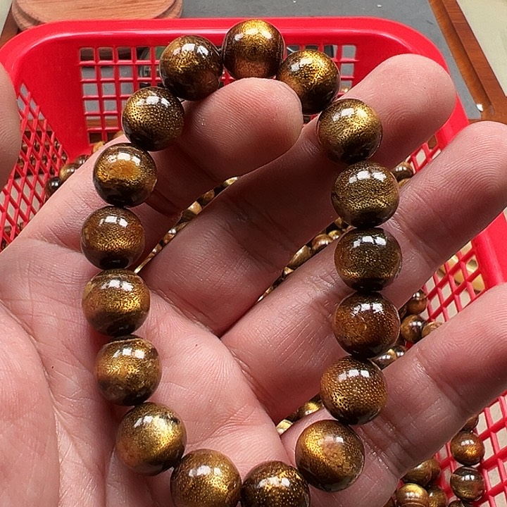 白玉菩提吊坠黄色6138