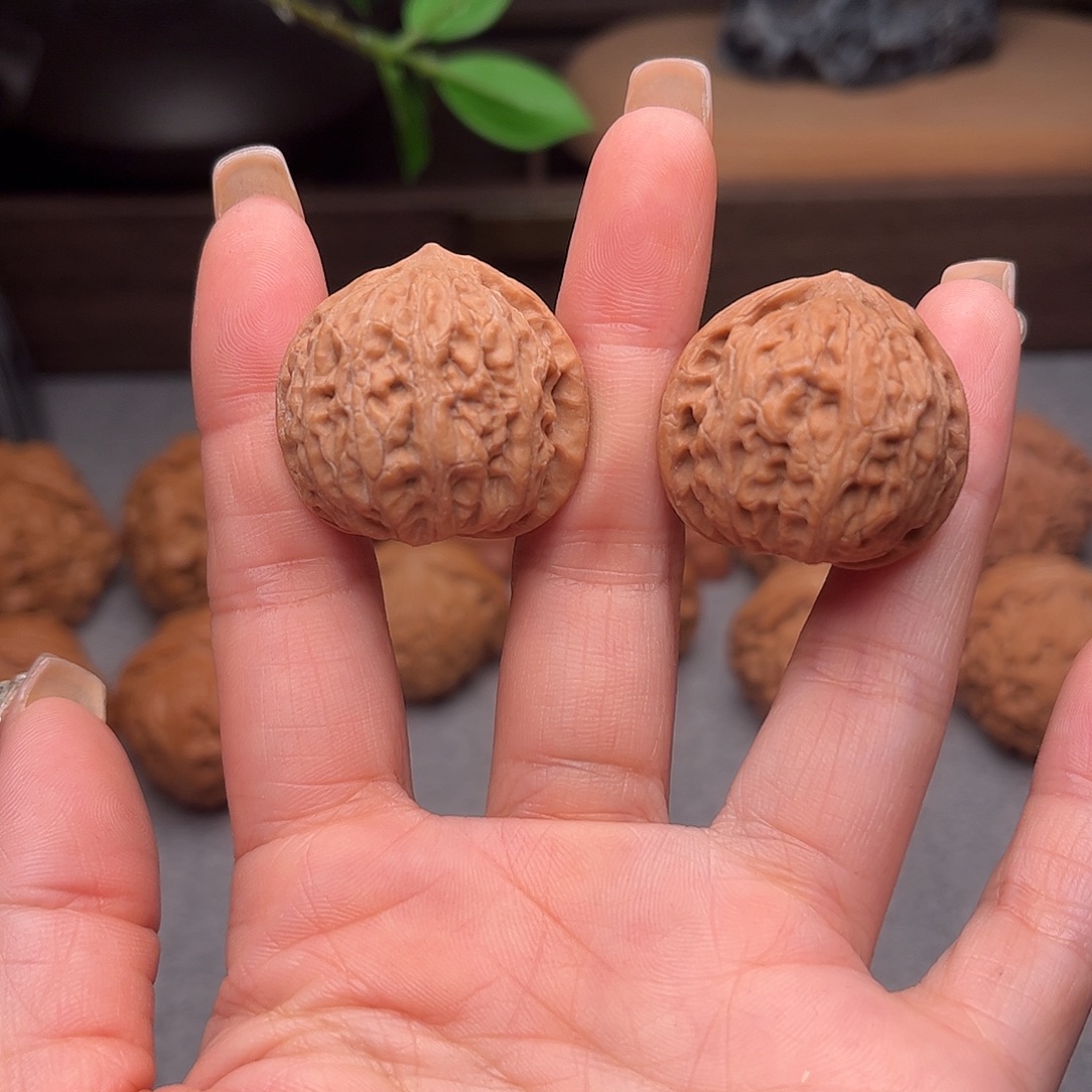 把件文玩核桃0245金锤30 30 28