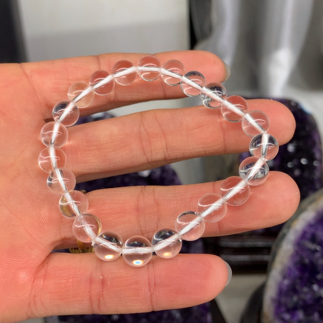 水晶摆件未镶嵌浅1