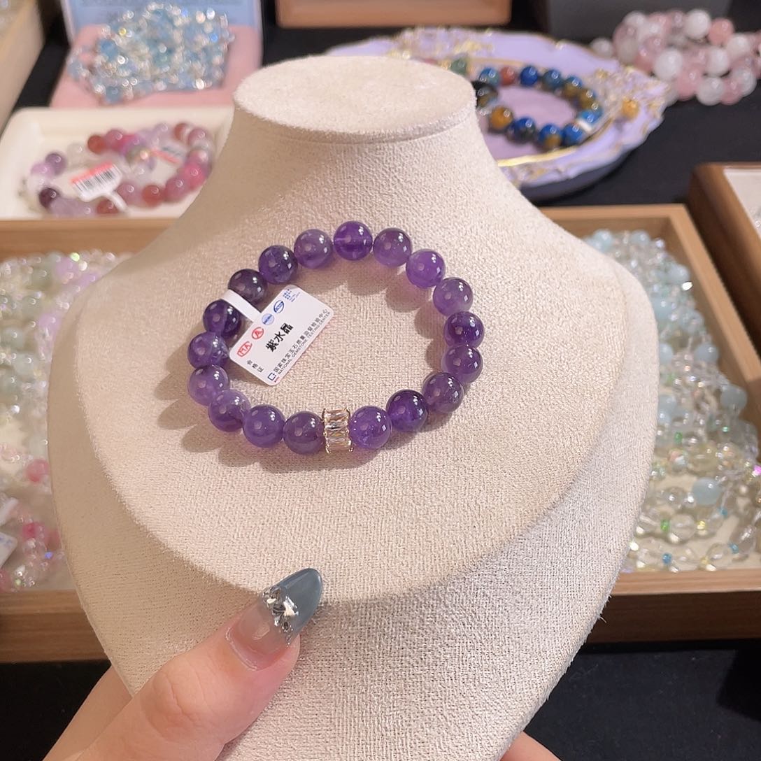 水晶手链未镶嵌?****子多样性发货a800